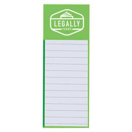 Add Your Logo:  Magnetic Note Pad